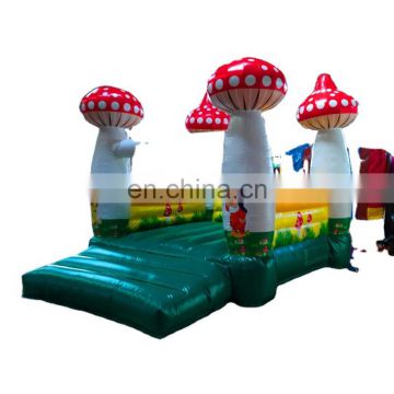 2020 cheap blow up inflatable mushroom theme air bounce house for sale