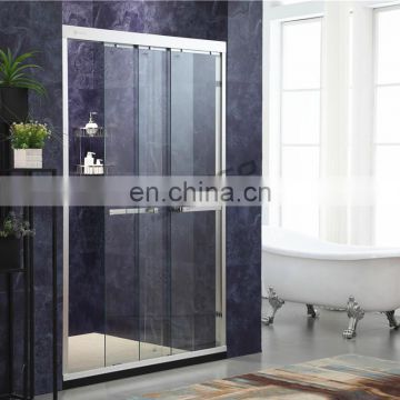 Latest product top quality fashion Aluminum 1500*2000 mm Tempered shower enclosure