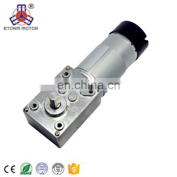 dc Worm gear motor 90 degree right angle for Curtain &blinds 12v dc motor for door-lock