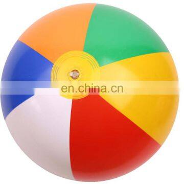 Promotional Custom Pvc Plastic Water Ball Inflatable Beach Ball With Logo Printed