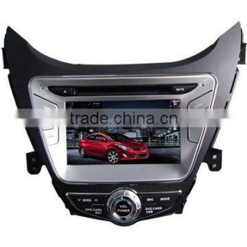 7 " Car Video player for Hyundai Elantra with 8CD Virtual,USB,SD,FM,IPOD,BT,TV,GPS and IPHONE menu
