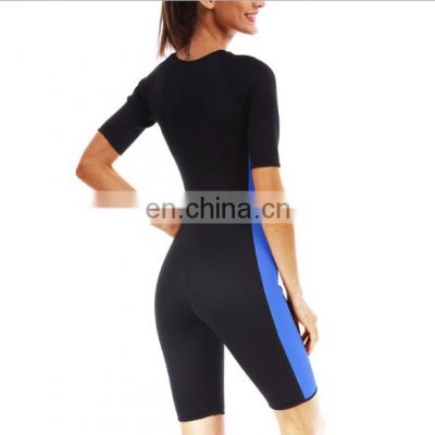 New Neoprene Running lean waist abdominal movement sweats suit