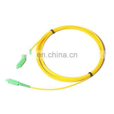 SC/APC-SC/APC white g657a2 Singlemode 3m Simplex LSZH sfp fiber optic patch cord