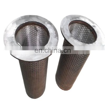 Stainless steel double-layer filter cartridge,Food mechanical filters,Double layer cone cartridge