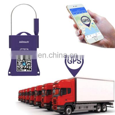 Gps smart padlock logistic distribution real time vehicle management cargo security e seal software system