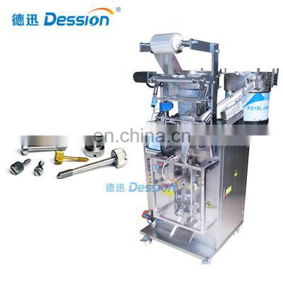 Different shape screw nail counting filling cutting screw auto packing machine