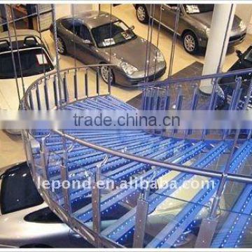 tempered glass panel prices/anti slip tempered glass stairs