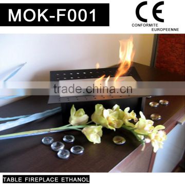High quality free standing real fire table fireplace with good price
