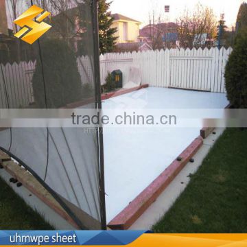 wholesale/wholesale price of resistance self lubricating uhmwpe sheet synthetic ice rink board