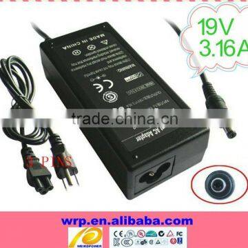 19V3.16A adapter for laptop