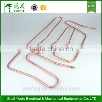 Copper equal heat exchanger for garment steamer use