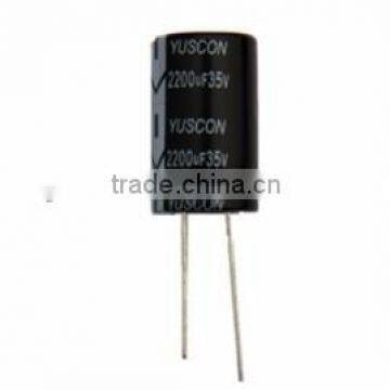 105 degree 2000hours speaker use non polar electrolytic capacitor