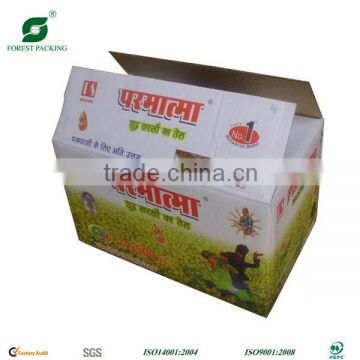 NEW YEAR GIFT 2014 COLOR PAPER BOX FOR FRUIT PACKAGING