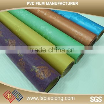 Factory Manufacture Indoor Decoration Colorful Not Self-Adhesive Soft PVC 3D Pvc Film