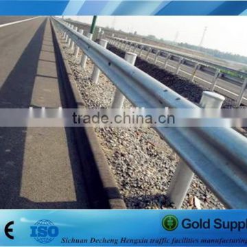 Hot dipped galvanized steel w beam guardrail for highway,highway galvanized guardrails
