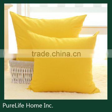 SZPLH eco friendly 100% cotton solid color soft fashion cushion