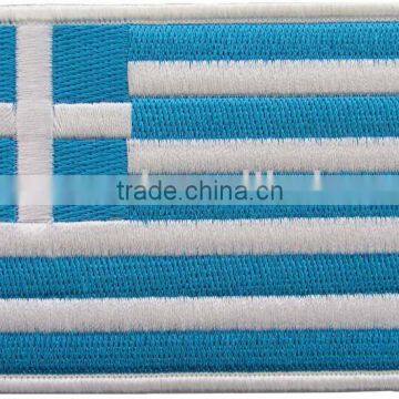 Embroidered Greece Flag Patch