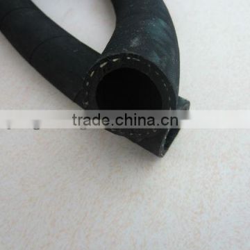 corrugated air pressure rubber hose/black