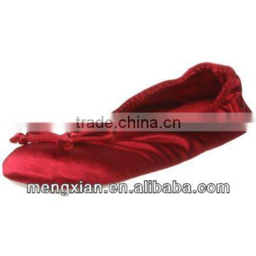 2014 promotional indoor winter coloured wholesale colored ballet slippers shoes