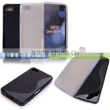 Frost Hot S Shape TPU Case Cover For Blackberry 10