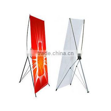 Poster tension display X banner stand with high quality