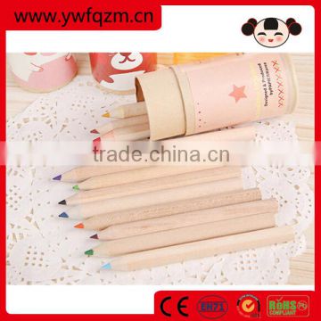 Hot selling sharpener with 12 color wooden pencil