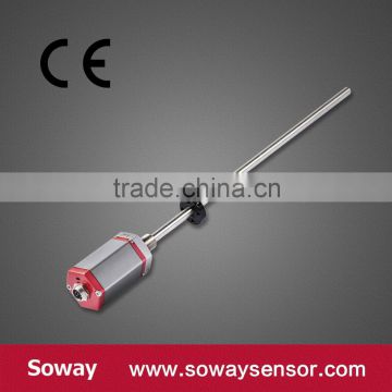 Magnetostrictive linear position sensor for hydraulic
