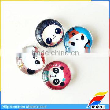 Best selling souvenir custom glass refrigerator magnet sticker gift