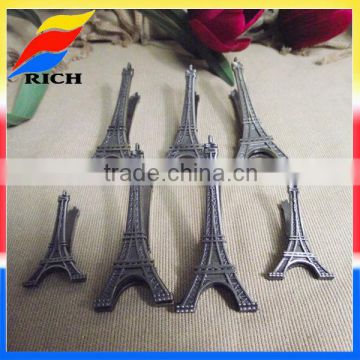 Eiffel tower metal magnet clip flat metal clip