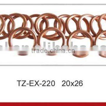 Exhaust gasket for cars or motorcycles