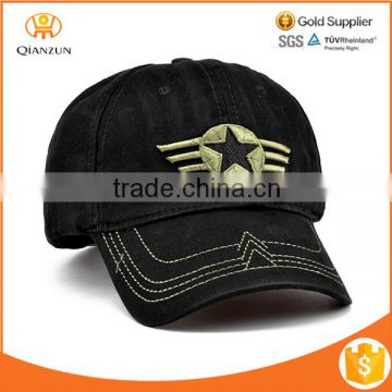 letters embroidered black baseball cap hats