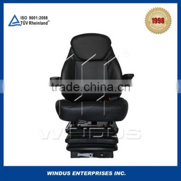 Universal seat armrests with suspension black color
