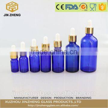 High quality glass essential oil bottle