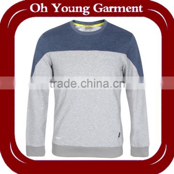 Custom two tone pullover hoodie without pockets alibaba online shopping