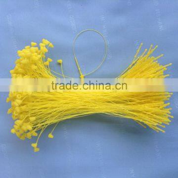 9 inch PP yellow loop lock pins for garments