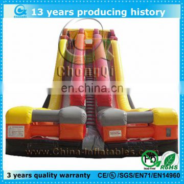 latest design inflatable double water slide