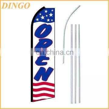 Promotional Carbon Composite Advertising Teardrop Banner