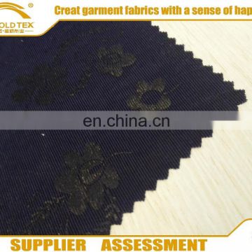 2016 Hot Sale Gold Thread Polyester Fabric For Clothing