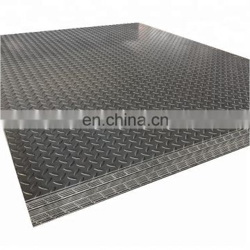 6mm steel checker plate color painted MS checker sheet price per ton