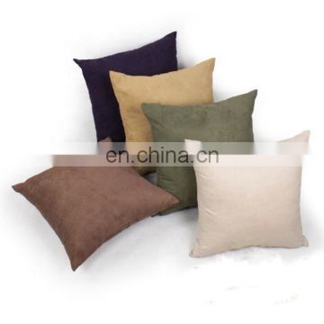Car Seat Faux Suede Pillow CoverM Decorative Cushion