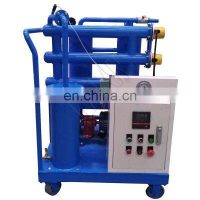 High Cleanliness Gear Oil Filtration Machine / Viscosity Oil Purifier