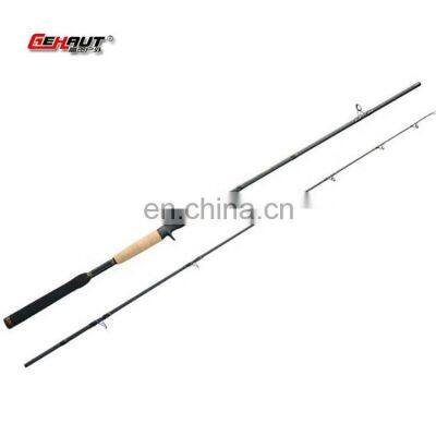 Factory Direct 2.1m-2.28m H Fishing Bait Casting Rod 2 Section Carbon Fiber Lure Spinning Fishing Rod