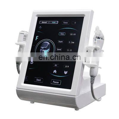 Professional home use 2 in 1 fractional rf microneedling machine for face lifting scar removal