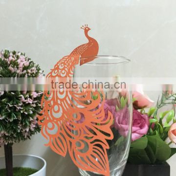Hindu Hot Sale Peacock Shape Place for Wine