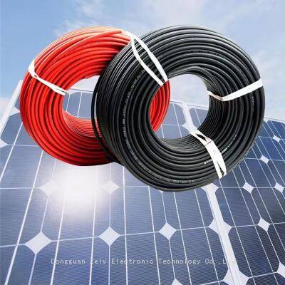 Good quality 100m 4mm2 6mm2 dc 1500v photovoltaic pv electric power solar wire cable for solar system