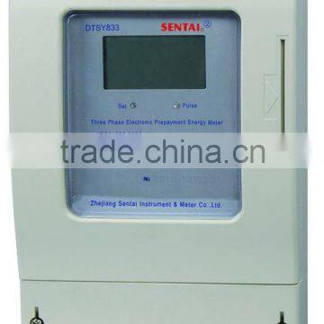 Three Phase Prepayment Energy Meter DTSY833