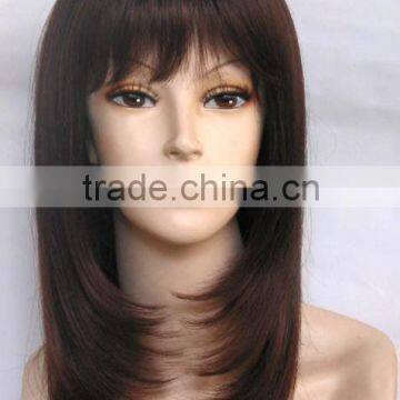 Natural Straight Human hair Lace Wig