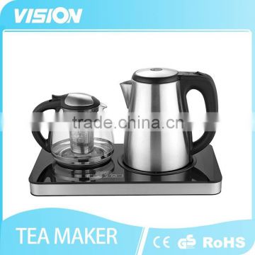 8993T-D1 Electric Tempered Glass Tea maker set