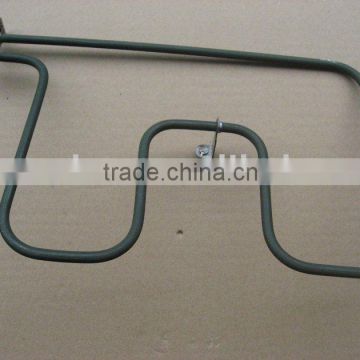 tubular heating element for microwave oven