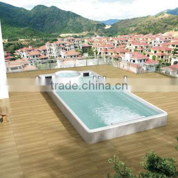 8 meters long swimming pool;Liquid Acrylic Swimming Spa;swimming pool for hotel,cottage and passenger liner use